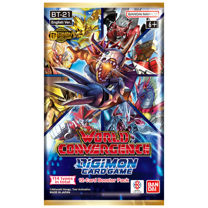 Digimon BT21 - World Convergence Booster Pack