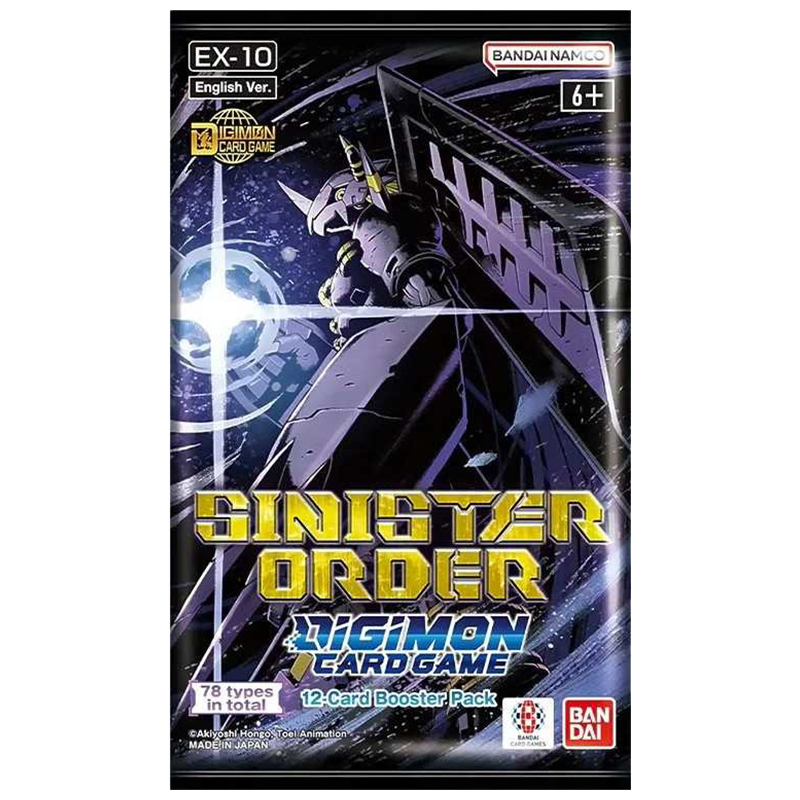 Digimon EX10 - Sinister Order Booster Pack