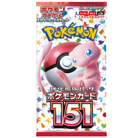 Pokemon 151 Booster Pack Japonês [Break]