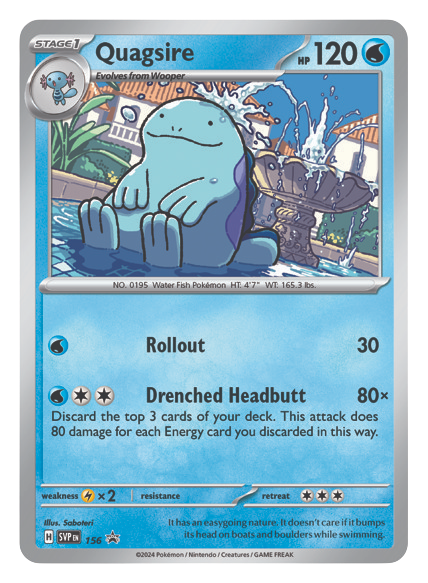 Surging Sparks Blister - Quagsire