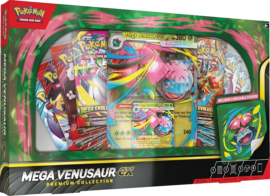 Mega Venusaur ex Premium Collection Box