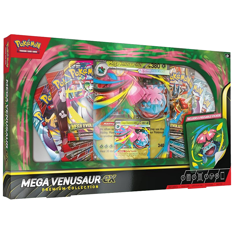 Mega Venusaur ex Premium Collection Box