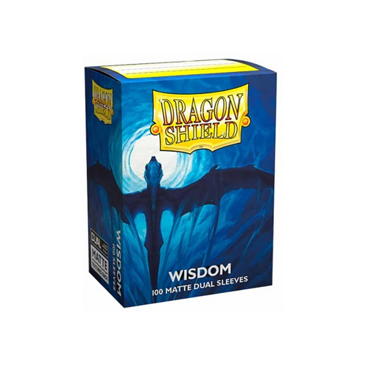 Dragon Shield Sleeves - Dual Matte: Wisdom Azul