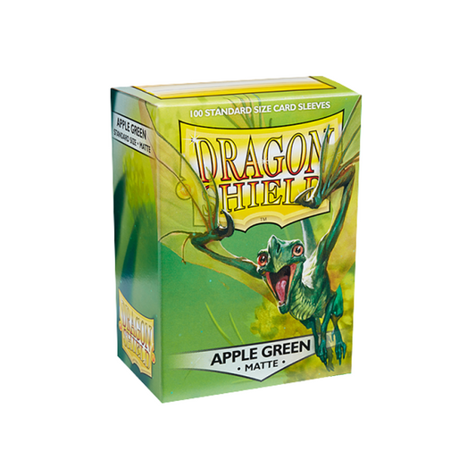 Dragon Shield Sleeves - Matte: Verde Maça