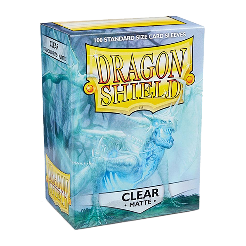 Dragon Shield Sleeves - Matte: Clear
