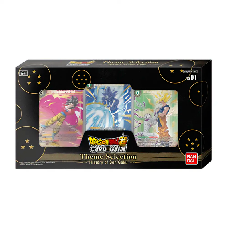 Dragonball Super Card Game - Theme Selection - History of Son Goku