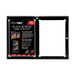Magnetic Holder: 2-Card Black Border