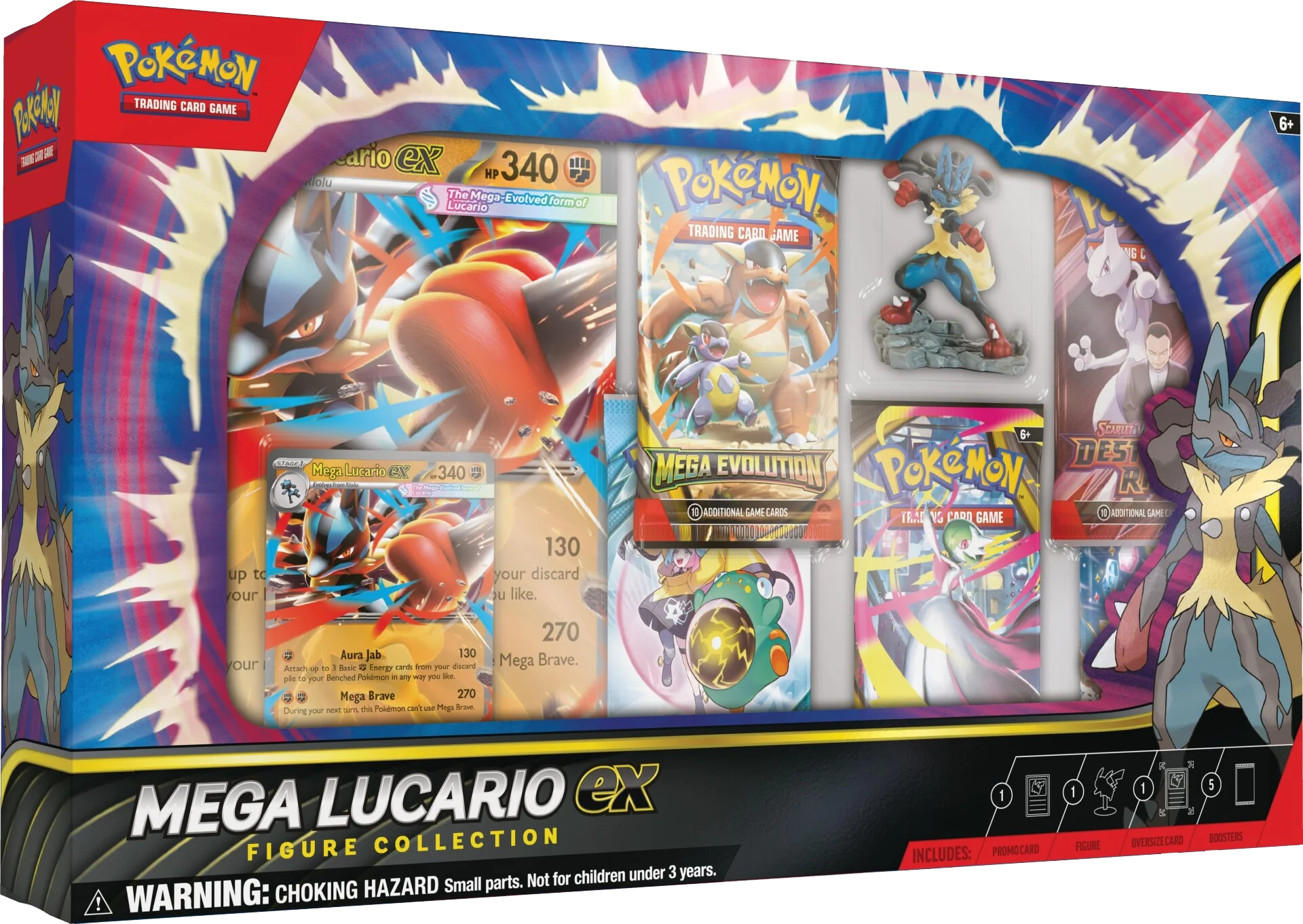 Mega Lucario ex Figure Collection Box
