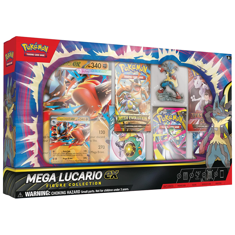 Mega Lucario ex Figure Collection Box
