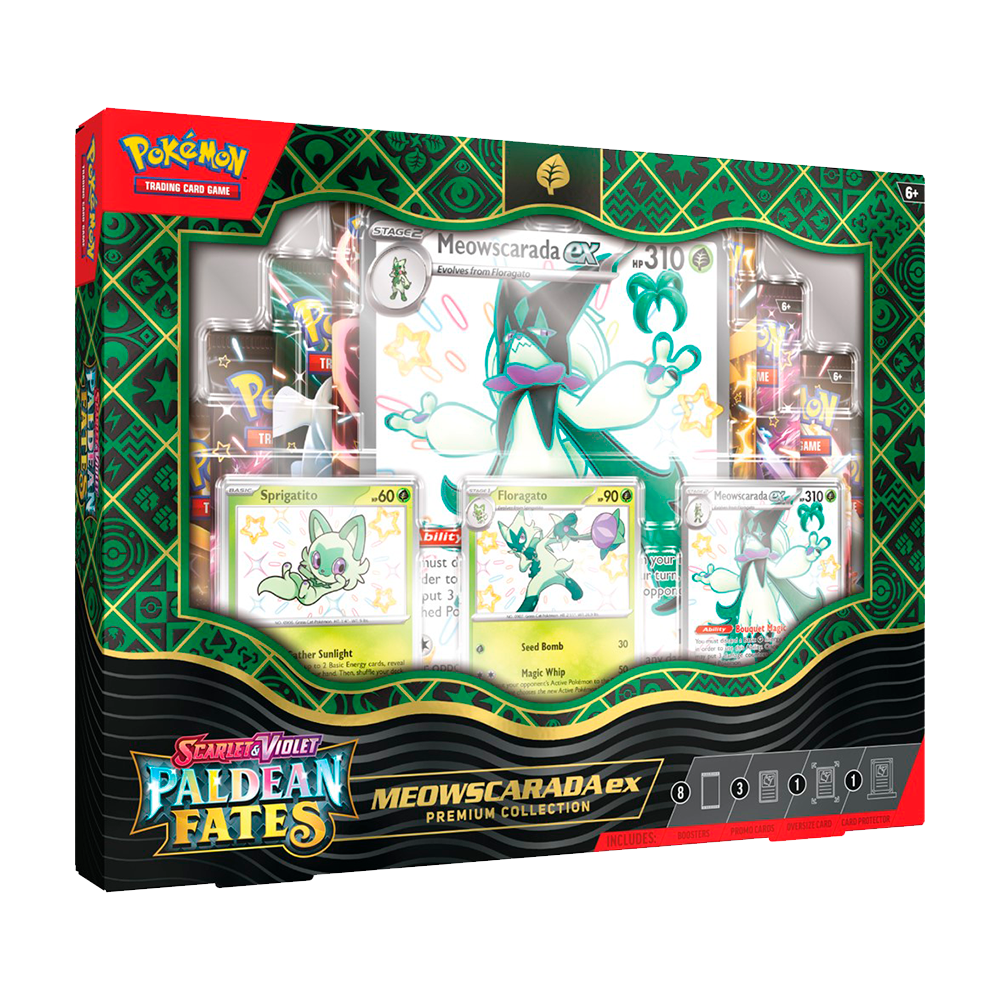 Paldean Fates Meowscarada Premium Collection