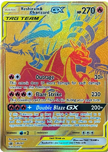 Tag Team Reshiram & Charizard GX Premium Collection