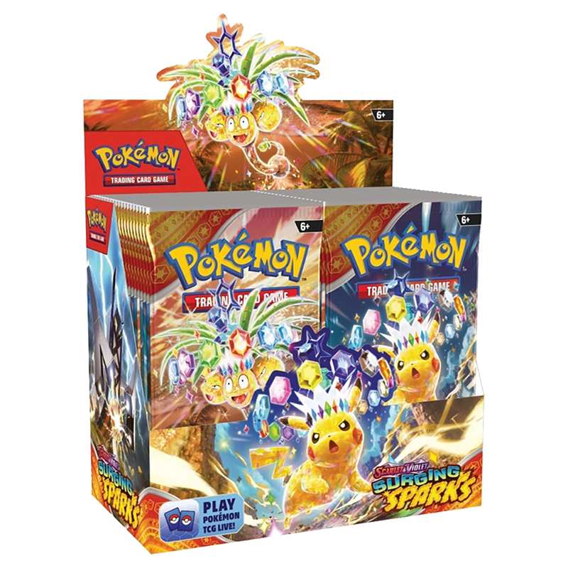 Surging Sparks Booster Box – TrapCard