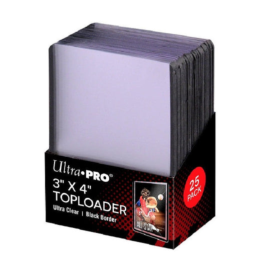 Ultra Pro Premium Toploader Black Border